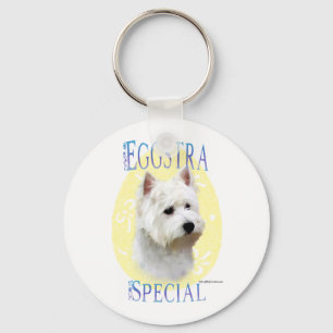 Porte-clés Porte - clé spécial Westie Eggstra