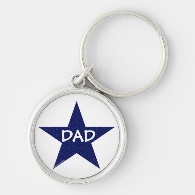 Porte-clés Porte - clé Star Papa (Devant)