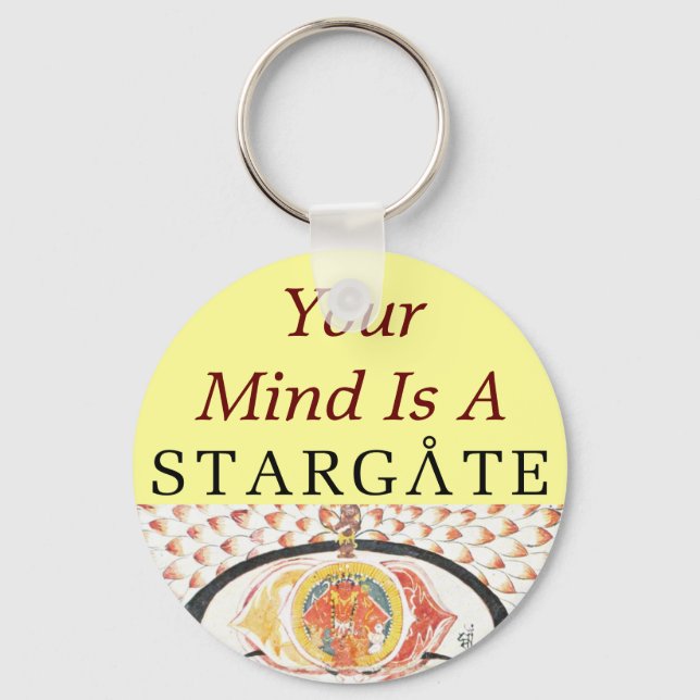 Porte-clés porte - clé stargate mental (Recto)