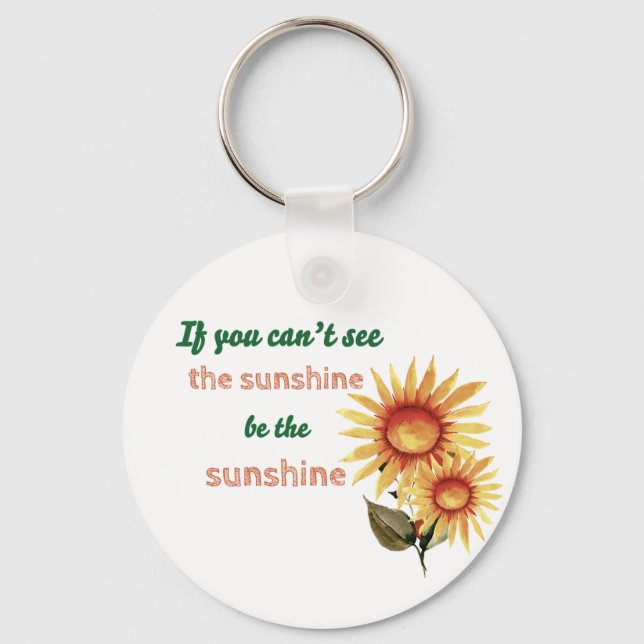 Porte-clés Porte - clé Sunshine (Recto)
