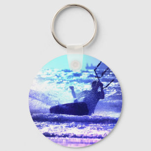 Porte-clés Porte - clé surfant de cerf-volant