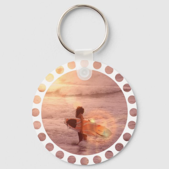 Porte-clés Porte - clé Surfer Girl (Recto)