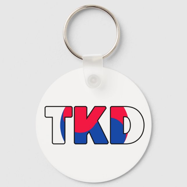 Porte-clés Porte - clé Taekwondo (Recto)