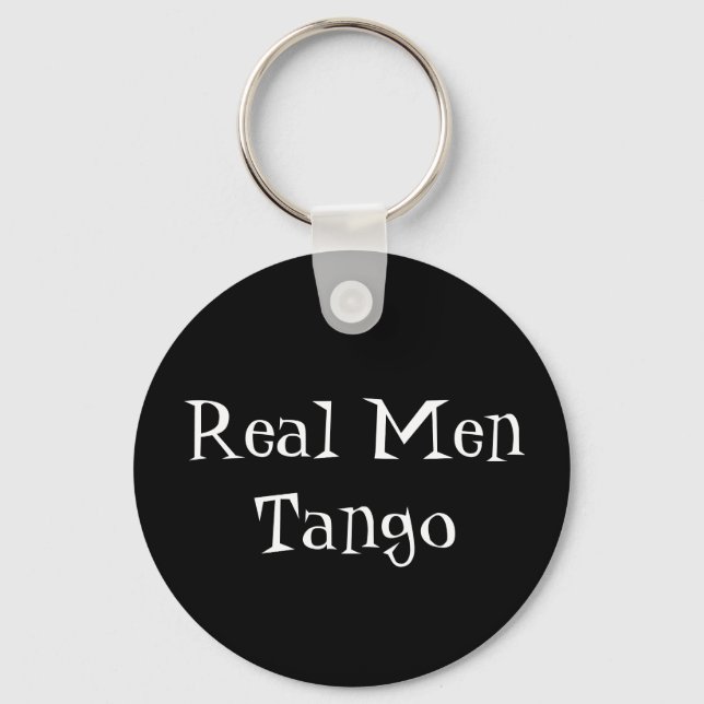 Porte-clés Porte - clé Tango pour hommes réels (Recto)