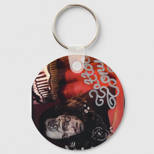 Porte-clés porte - clé tatouage (Recto)