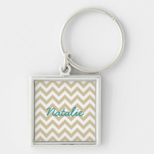Porte-clés Porte - clé tendance Chevron Premium
