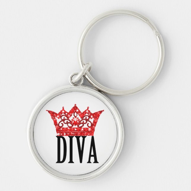 Porte-clés Porte - clé Tiara DIVA (Devant)