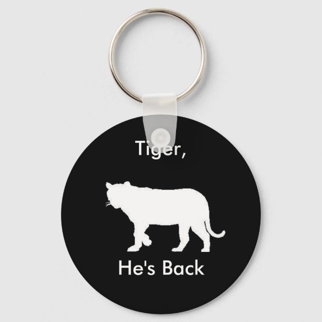 Porte-clés Porte - clé Tiger Woods (Recto)