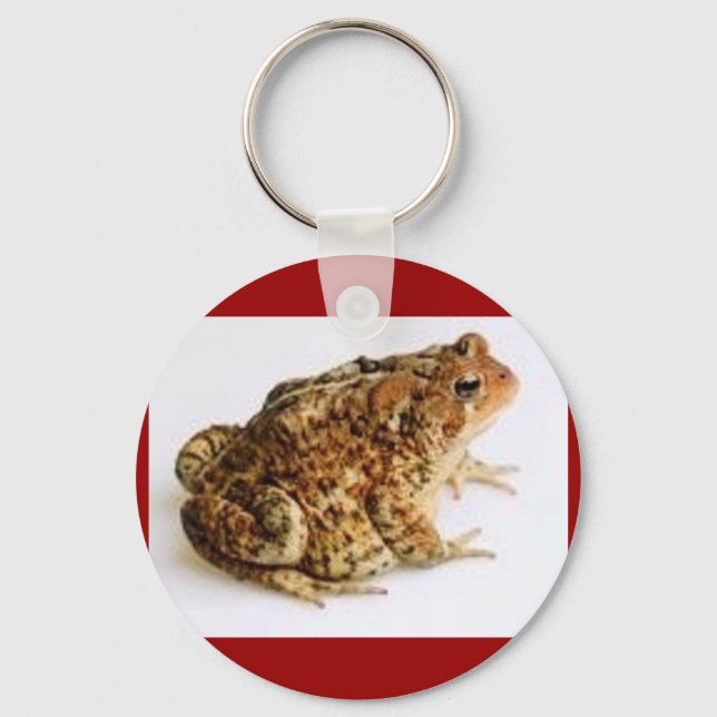 PORTE-CLÉS PORTE - CLÉ TOAD AMÉRICAIN (Recto)
