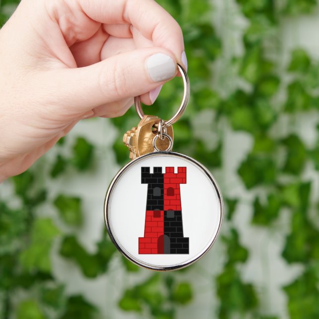 Porte-clés PORTE - CLÉ tour solitaire SCA (Main)