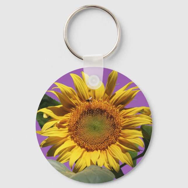 Porte-clés Porte - clé tournesol (Recto)