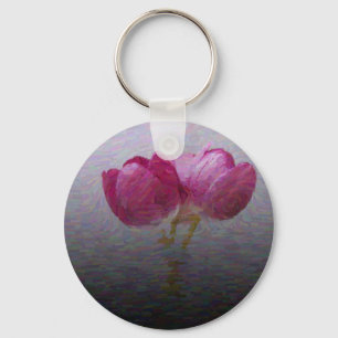 Porte-clés Porte - clé Tulipes printanières