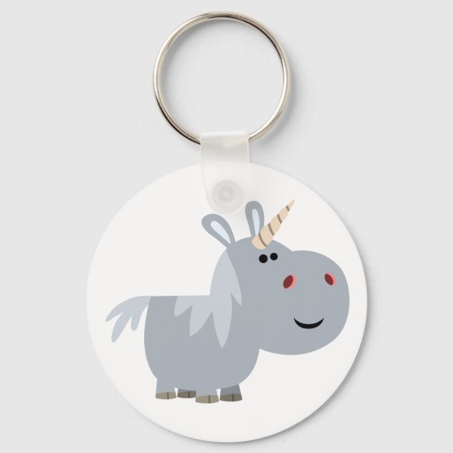 Porte-clés Porte - clé Unicorne caricorne mignon (Recto)