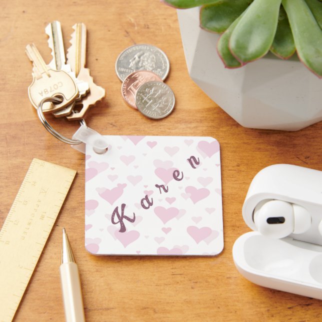 Porte-clés Porte - clé Valentin personnalisé (Bureau)