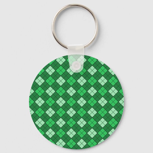 Porte-clés Porte - clé vert (Recto)