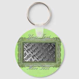 Porte-clés Porte - clé vert de cadre