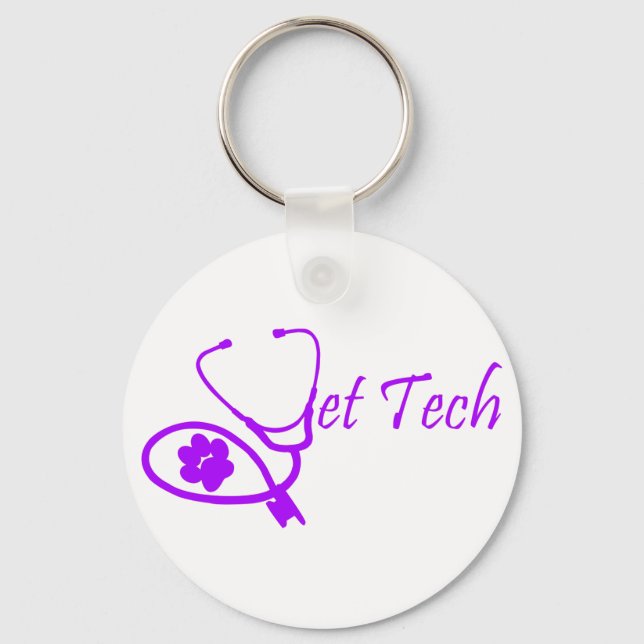 Porte-clés Porte - clé VET TECH (Recto)