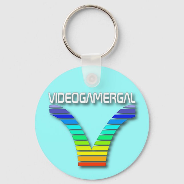 Porte-clés Porte - clé Videogamergal (Recto)