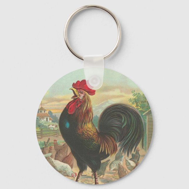 Porte-clés Porte - clé vintage (Recto)