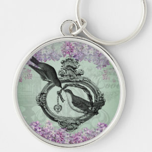 Porte-clés Porte - clé vintage de pendentif de lilas