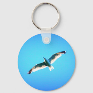 Porte-clés porte - clé volant de goéland