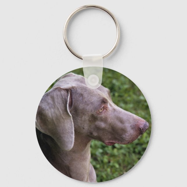 Porte-clés Porte - clé Weimaraner (Recto)
