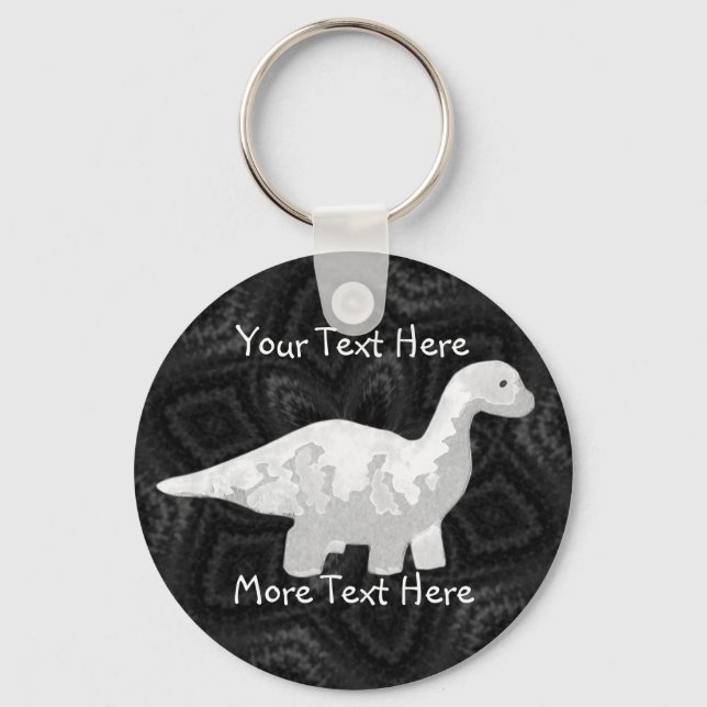Porte-clés Porte - clé White Dino (Recto)