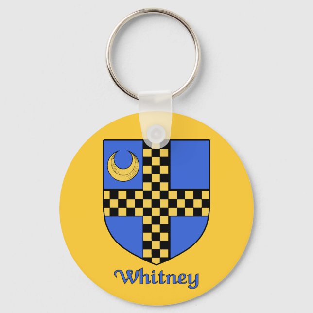 Porte-clés Porte - clé Whitney Family Shield (Recto)