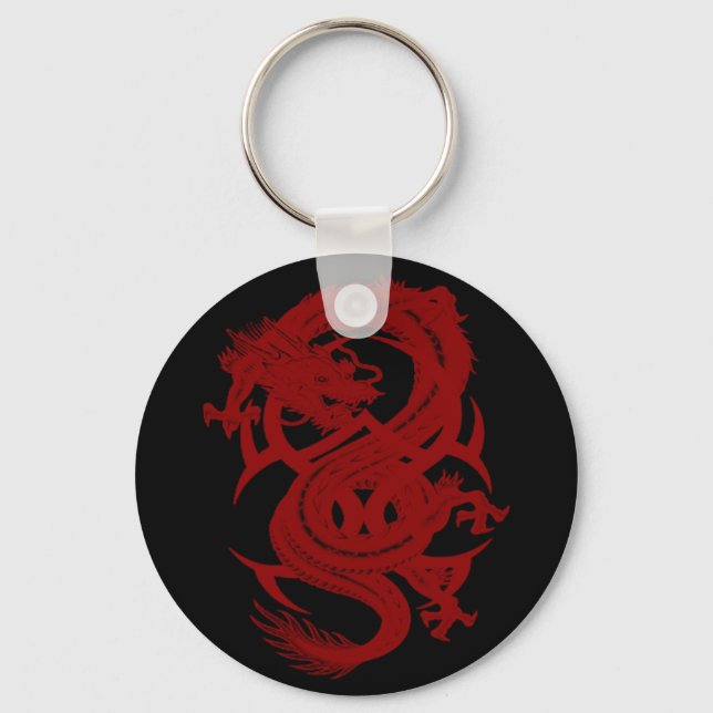 Porte-clés Porte - clé Xiuhcoatl de Dragon Rouge (Recto)