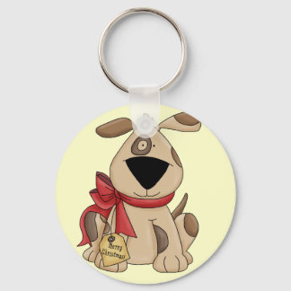 Porte-clés Porte - clé Xmas Puppy