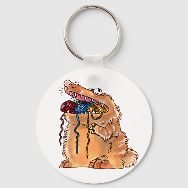 Porte-clés Porte - clé Yarn Monster (Recto)