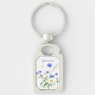 Porte-clés Porte - clé-Yellowstone Fleurs sauvages