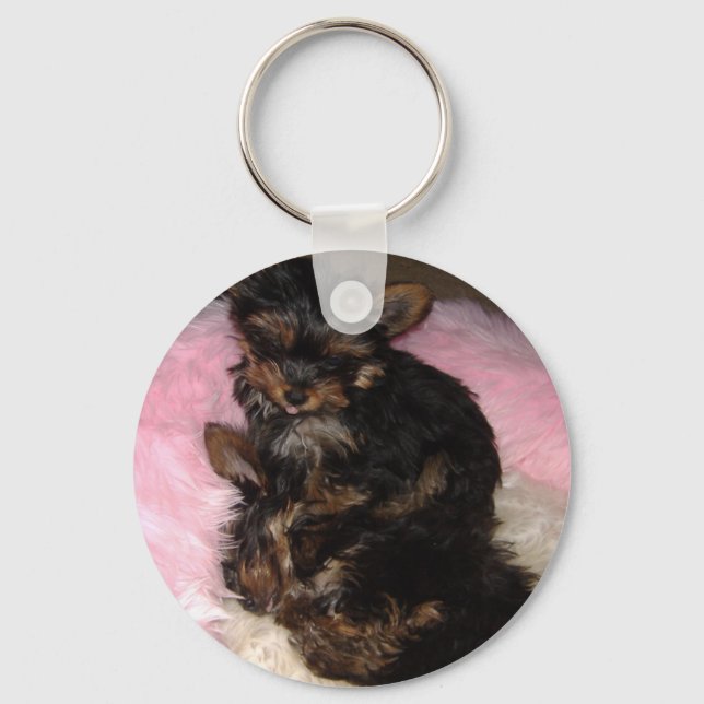 Porte-clés Porte - clé Yorkie Pups (Recto)