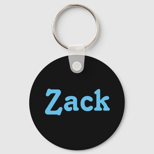 Porte-clés Porte - clé Zack (Recto)