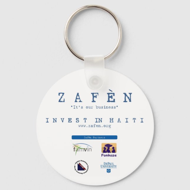 Porte-clés Porte - clé Zafen (Recto)