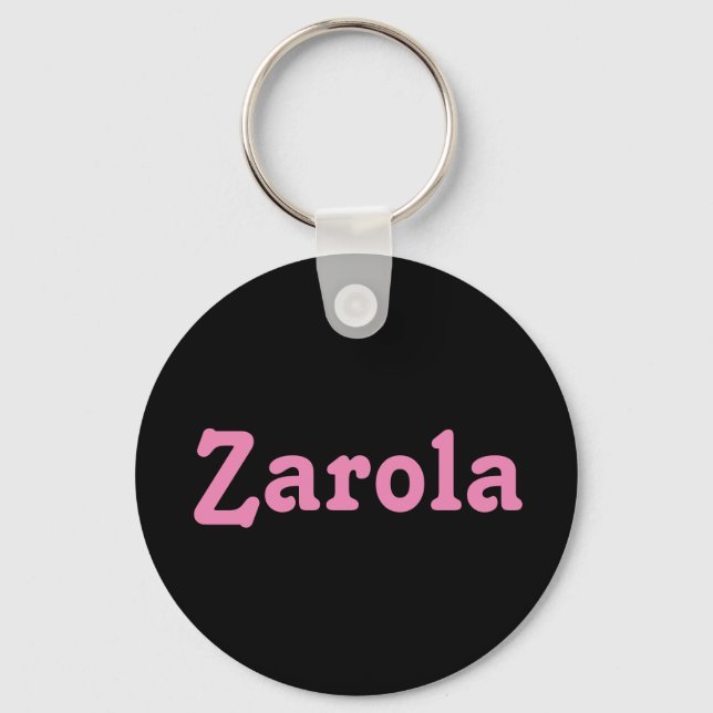 Porte-clés Porte - clé Zarola (Recto)