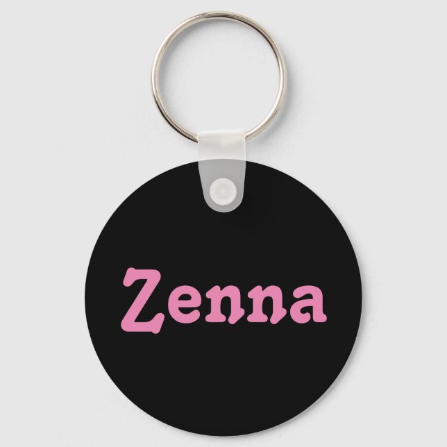Porte-clés Porte - clé Zenna (Recto)
