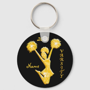 Porte-clés Porte - clés d'acclamation avec l'ANNÉE et le NO