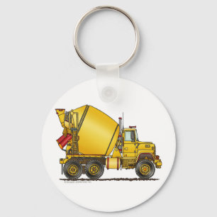 Porte-clés Porte - clés de camion de mélange de béton