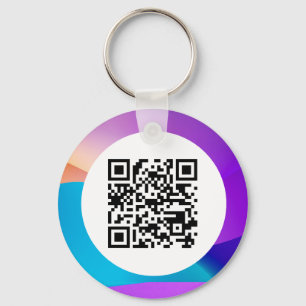 Porte-clés Porte - clés de code QR