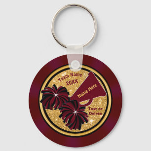 Porte-clés Porte - clés de la Cheer Noire Burgundy, Personnal