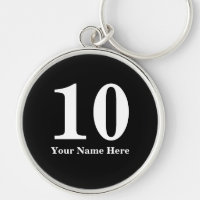 Porte - clés de nombre de pièce pour des affaires