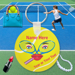 Porte-clés Porte - clés de tennis PERSONNALISÉS, ÉQUIPE fémin