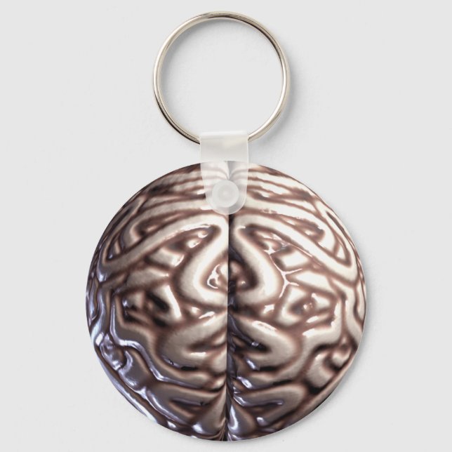 Porte-clés Porte - clés du cerveau humain (Recto)