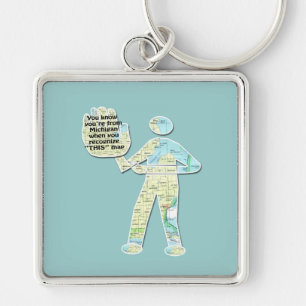 Porte-clés Porte - clés du Michigan