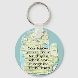 Porte-clés Porte - clés du Michigan