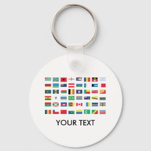 Porte-clés Porte - clés du pavillon mondial