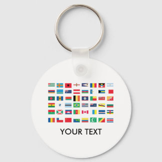 Porte-clés Porte - clés du pavillon mondial