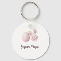 PORTE CLES JOYEUSE PAQUES