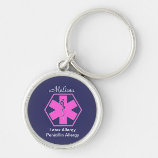 Porte-clés Porte - clés Médicale personnalisés d'alerte